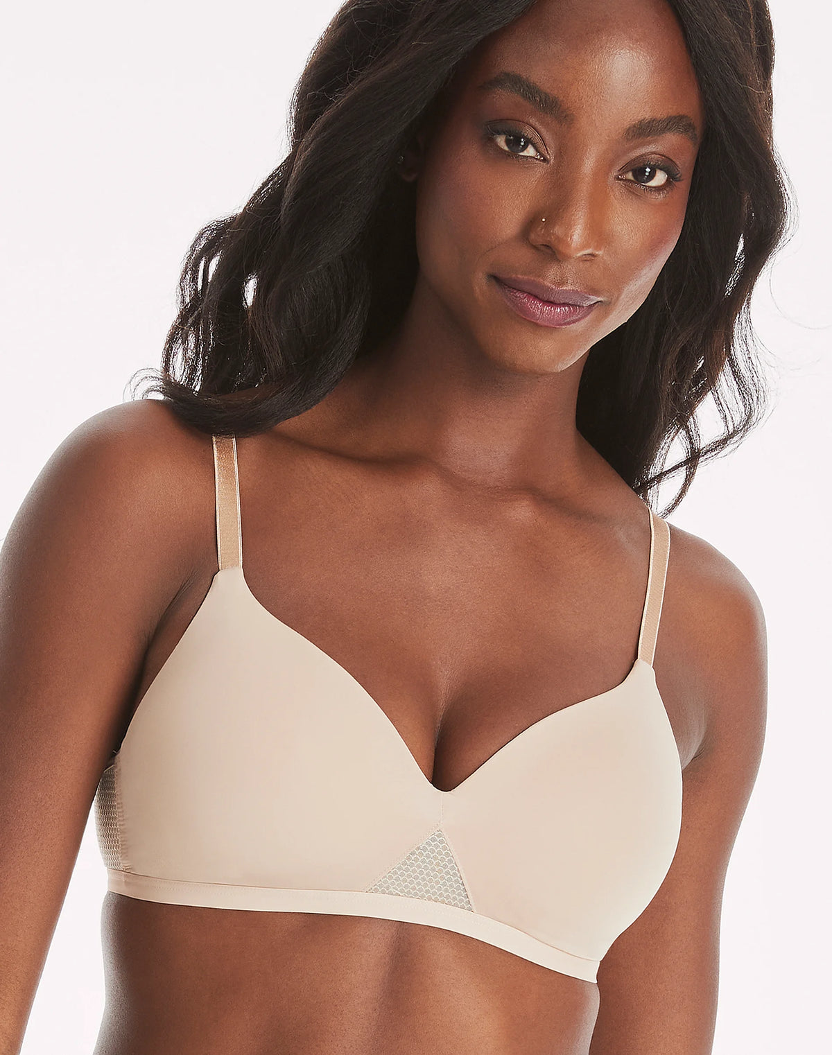 Hanes Oh So Light Women's Wireless T-Shirt Bra, Comfort Flex Fit
