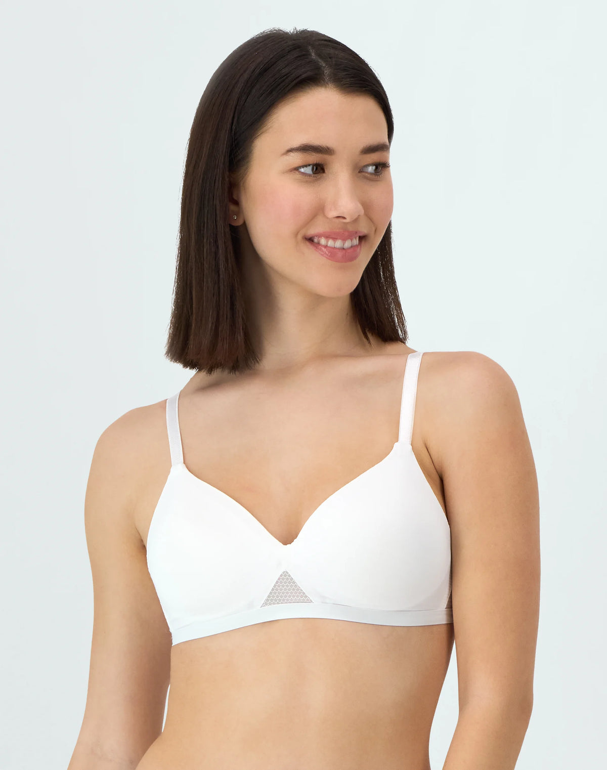 Hanes Oh So Light Women's Wireless T-Shirt Bra, Comfort Flex Fit