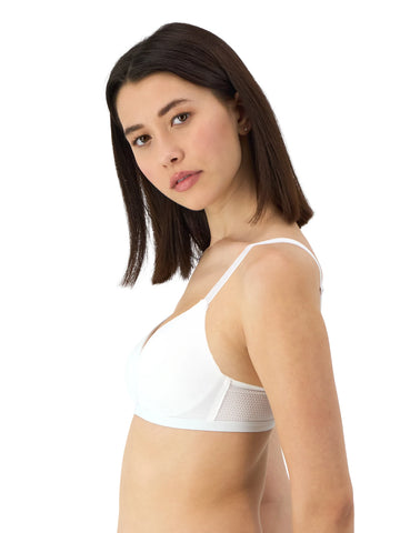 Hanes Oh So Light Women's Wireless T-Shirt Bra, Comfort Flex Fit