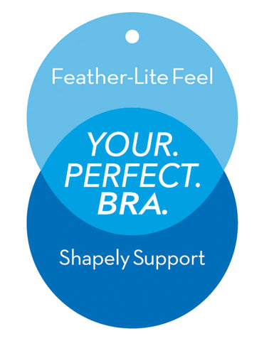 Hanes Oh So Light Women's Wireless T-Shirt Bra, Comfort Flex Fit