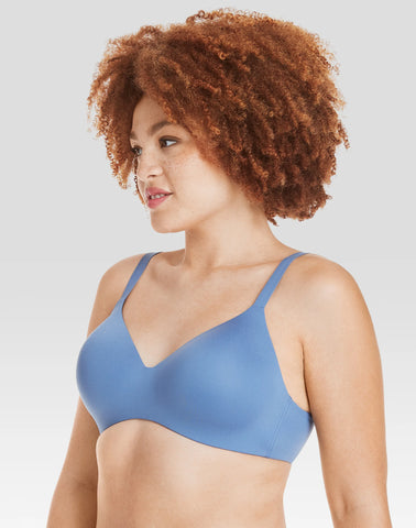 Hanes Women's Concealing Petals Wireless Bra with Convertible Straps