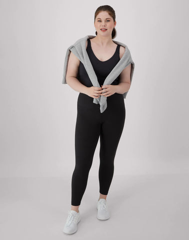 Hanes Moves Women's V-Neck Crop Bralette, Light Support