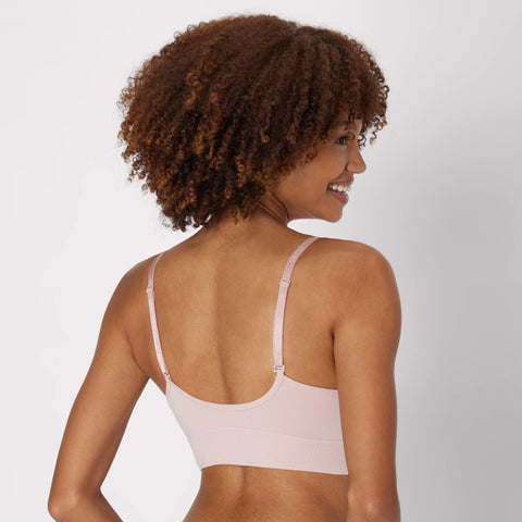 Hanes Originals Women's SuperSoft Longline Triangle Bralette