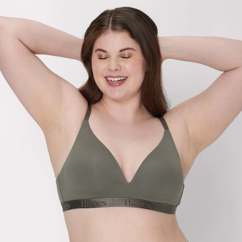 Hanes Originals Women's SuperSoft Contour T-Shirt Bra