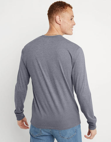 Hanes Originals Men's Long Sleeve Tri-Blend T-Shirt