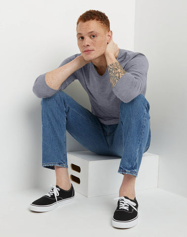 Hanes Originals Men's Long Sleeve Tri-Blend T-Shirt