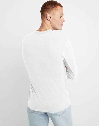 Hanes Originals Men's Long Sleeve Henley T-Shirt