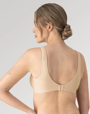 Hanes Comfort Evolution Women’s Wireless T-Shirt Bra with SmoothTec Band