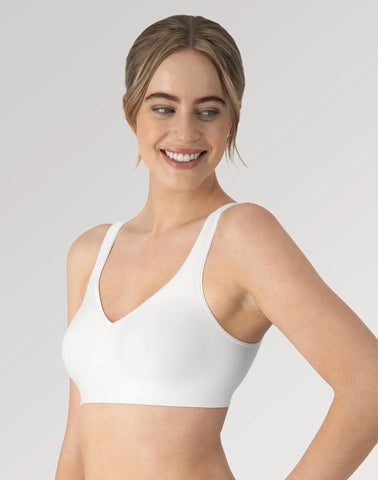 Hanes Comfort Evolution Women’s Wireless T-Shirt Bra with SmoothTec Band
