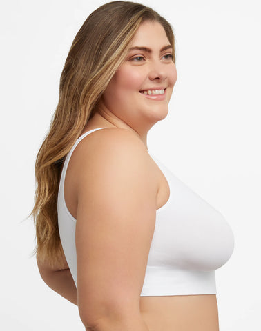 Hanes Just My Size Women's Pure Comfort Seamless Bralette (Plus Size)