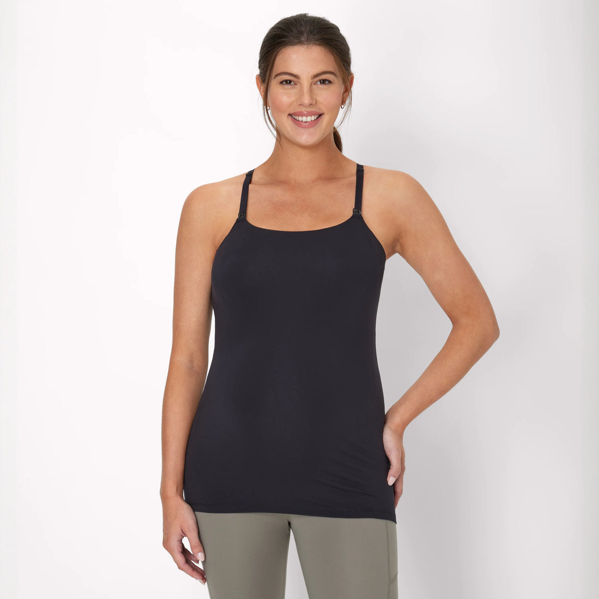 Hanes Maternity Women's Nursing Racerback Tank