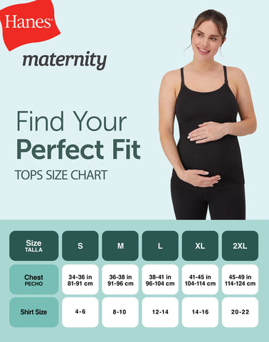 Hanes Maternity Women's Nursing Racerback Tank