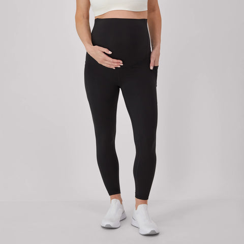 Hanes Maternity Women's Stretch & Recover 7/8 Leggings, 25Inseam