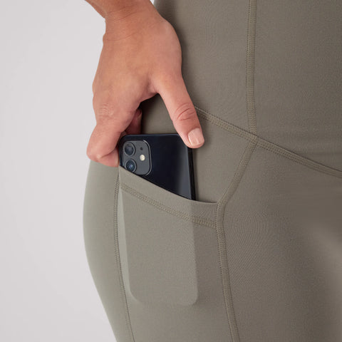 Hanes Maternity Women's Stretch & Recover 7/8 Leggings, 25Inseam