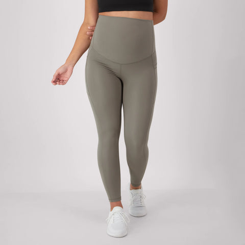 Hanes Maternity Women's Stretch & Recover 7/8 Leggings, 25Inseam