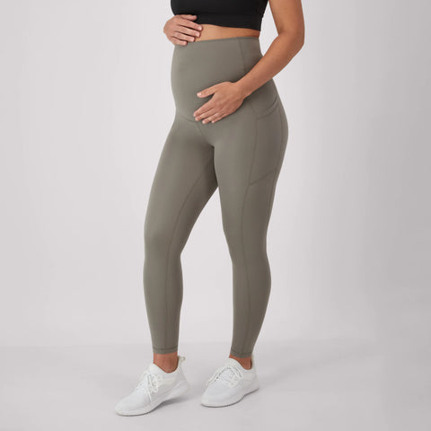 Hanes Maternity Women's Stretch & Recover 7/8 Leggings, 25Inseam