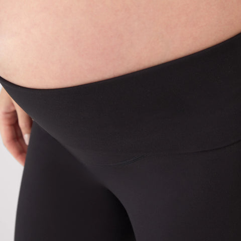 Hanes Maternity Women's Leak Protection 7/8 Leggings, 25Inseam