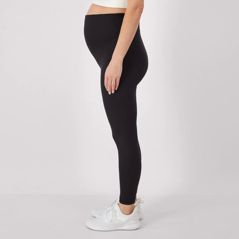 Hanes Maternity Women's Leak Protection 7/8 Leggings, 25Inseam