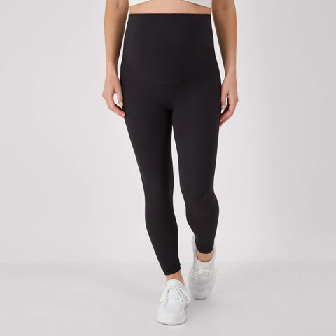 Hanes Maternity Women's Leak Protection 7/8 Leggings, 25Inseam