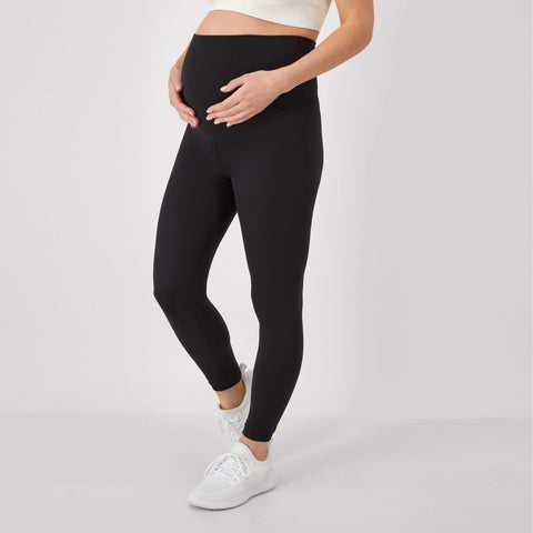 Hanes Maternity Women's Leak Protection 7/8 Leggings, 25Inseam