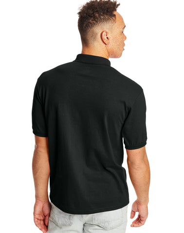 Hanes EcoSmart  Men's Pocket Polo Shirt, 2-Pack
