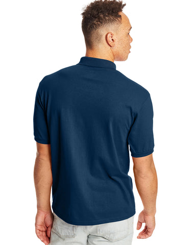 Hanes EcoSmart  Men's Pocket Polo Shirt, 2-Pack
