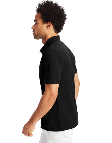 Hanes Men's Pique Polo Shirt (Big & Tall Sizes Available)