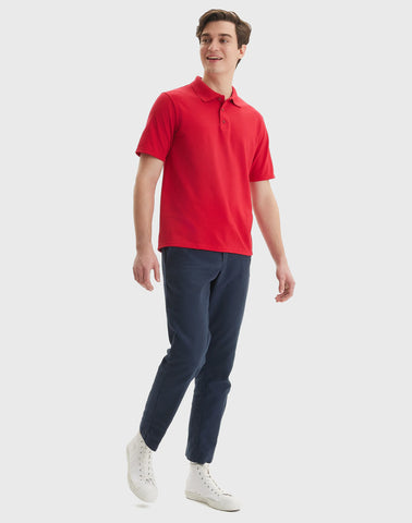 Hanes Men's Pique Polo Shirt (Big & Tall Sizes Available)