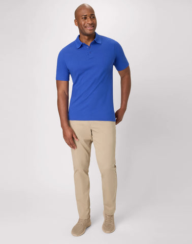 Hanes Men's Pique Polo Shirt (Big & Tall Sizes Available)