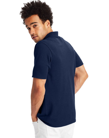 Hanes Men's Pique Polo Shirt (Big & Tall Sizes Available)