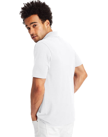 Hanes Men's Pique Polo Shirt (Big & Tall Sizes Available)