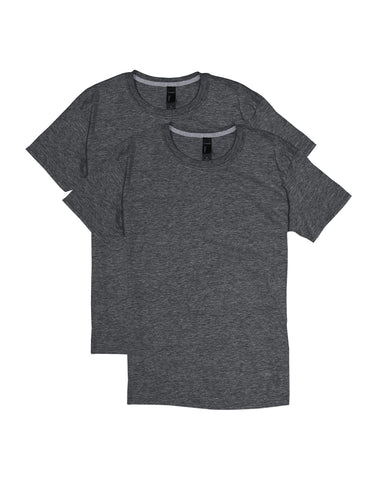 Hanes X-Temp Short Sleeve Crewneck T-Shirt, 2-Pack