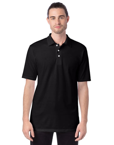 Hanes X-Temp Men's Performance Polo Shirt with Odor Control