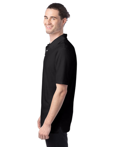 Hanes X-Temp Men's Performance Polo Shirt with Odor Control
