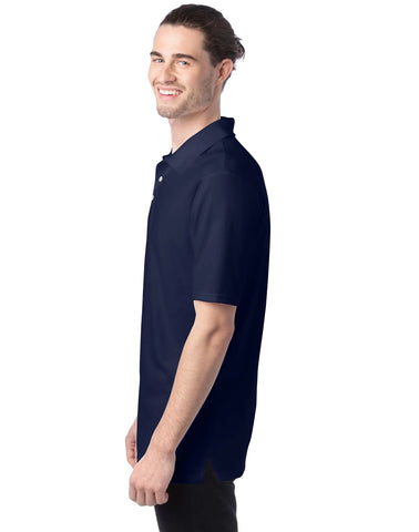 Hanes X-Temp Men's Performance Polo Shirt with Odor Control