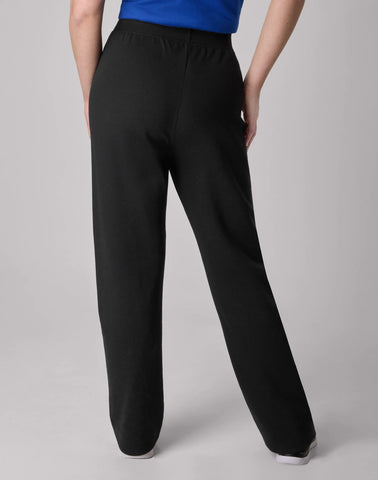 Hanes EcoSmart Women's Fleece Sweatpants with Open Bottom Legs, 30.5