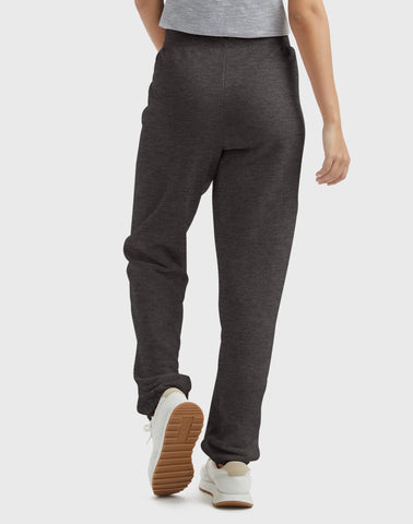 Hanes EcoSmart Women's Fleece Sweatpants with Cinched Cuffs, 30