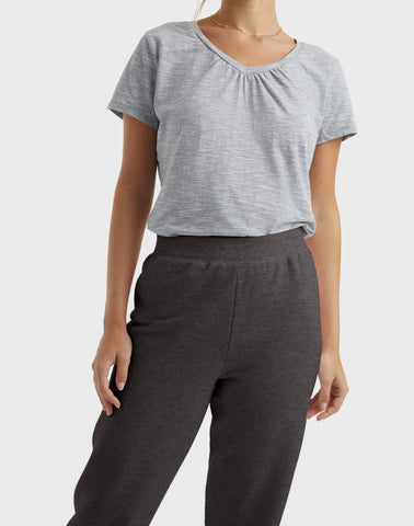 Hanes EcoSmart Women's Fleece Sweatpants with Cinched Cuffs, 30