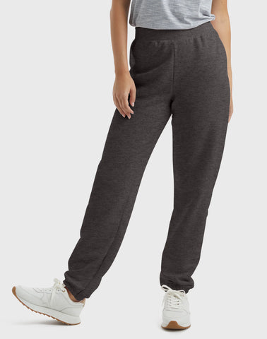 Hanes EcoSmart Women's Fleece Sweatpants with Cinched Cuffs, 30