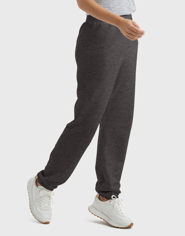 Hanes EcoSmart Women's Fleece Sweatpants with Cinched Cuffs, 30