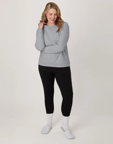 Hanes EcoSmart Women's Fleece Sweatshirt, V-Notch