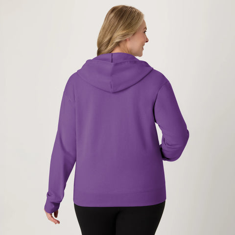 Hanes EcoSmart Women's Full-Zip Fleece Hoodie