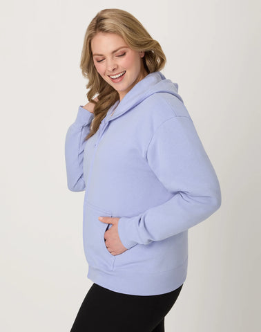 Hanes EcoSmart Women's Full-Zip Fleece Hoodie