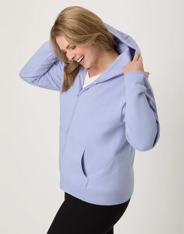Hanes EcoSmart Women's Full-Zip Fleece Hoodie