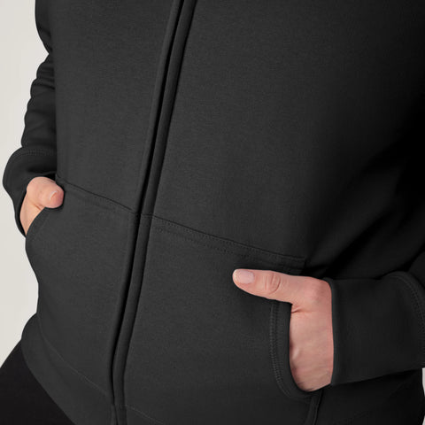 Hanes EcoSmart Women's Full-Zip Fleece Hoodie