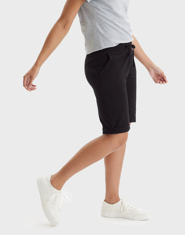 Hanes Women's French Terry Bermuda Shorts, 11