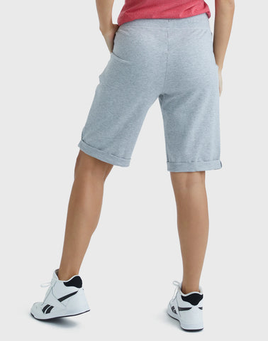 Hanes Women's French Terry Bermuda Shorts, 11