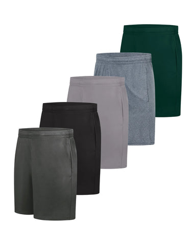 Hanes CoolDRI Men's Shorts, 5-Pack, 7