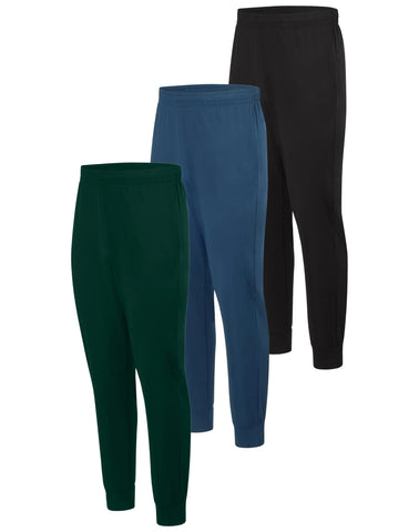 Hanes Cool DRI Men’s Joggers, 3-Pack, Moisture Wicking, 29