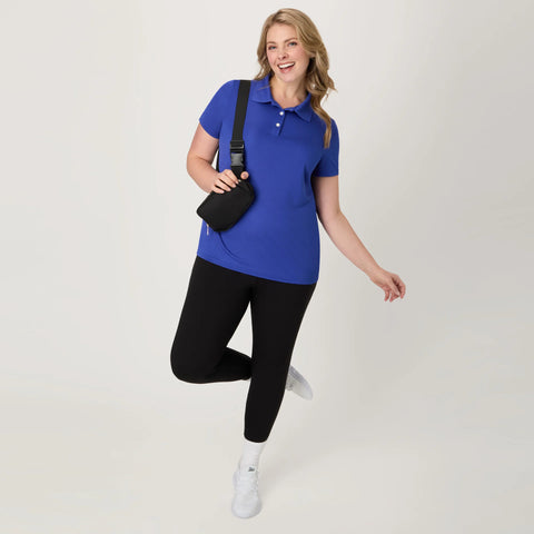 Hanes Sport Cool DRI Women's Performance Polo Shirt, 3-Pack